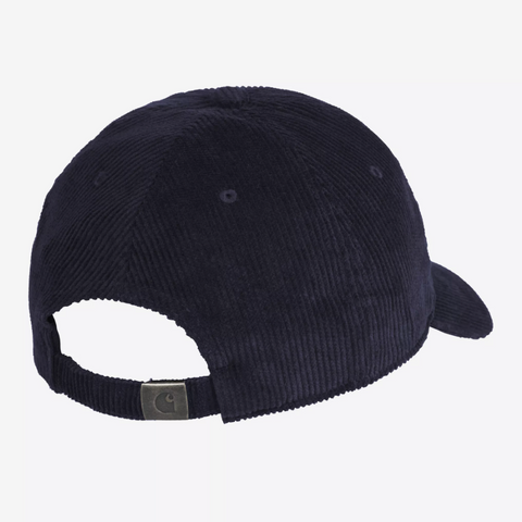 Casquette en velours côtelé fin Carhartt Wip dark navy