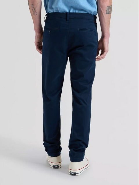 Chino Lee coupe regular rivet navy