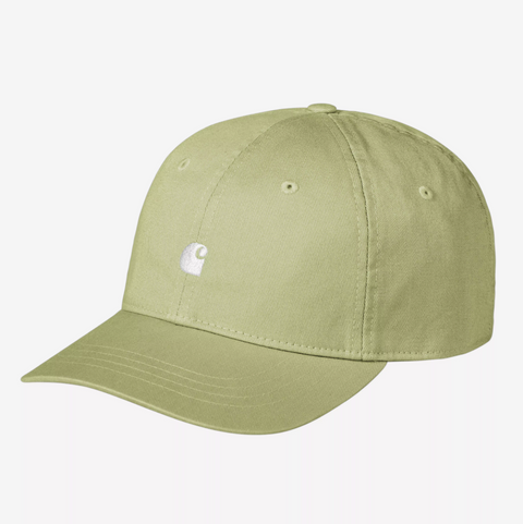 Casquette en twill de coton Carhartt Wip gentle green