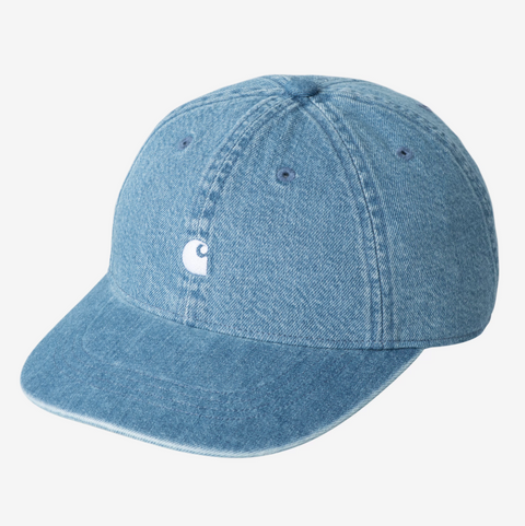 Casquette en Carhartt Wip en denim blue bleach