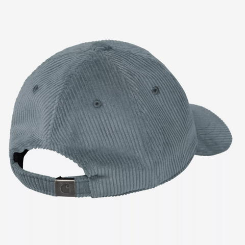 Casquette en velours côtelé fin Carhartt Wip cozy blue