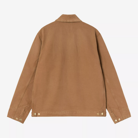 Blouson worker Carhartt WIP en canvas lavé hamilton brown