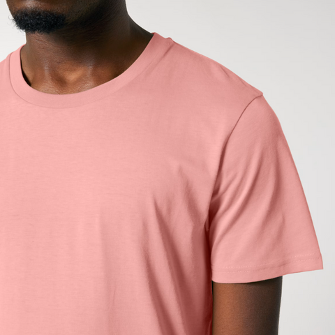 tee shirt léger en coton bio vieux rose