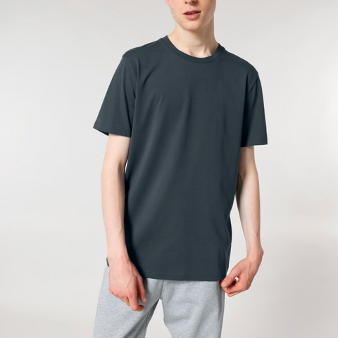 tee shirt léger en coton bio gris ink