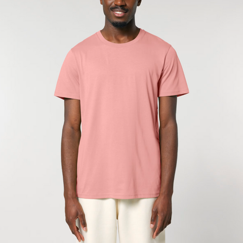 tee shirt léger en coton bio vieux rose
