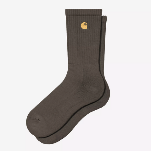 Chaussettes en coton vert shungite Carhartt WIP