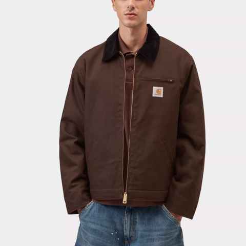 Blouson worker Detroit Jacket Carhartt WIP tobacco
