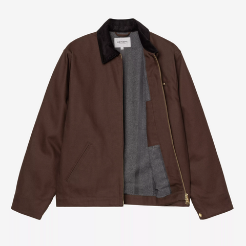 Blouson worker Detroit Jacket Carhartt WIP tobacco