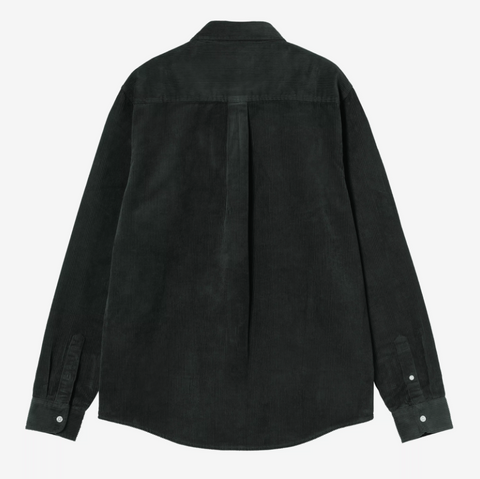 Chemise en velours épais Carhartt WIP raven green
