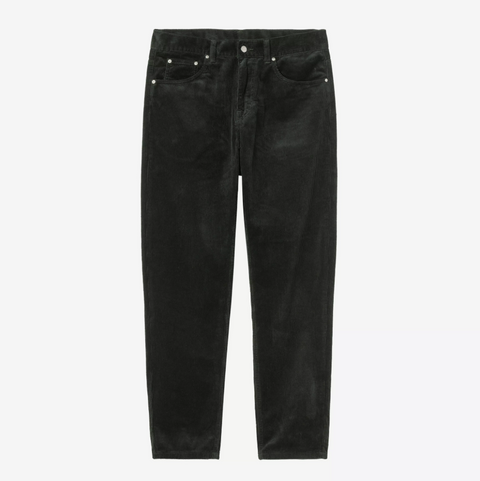 5 poches velours Carhartt WIP raven green