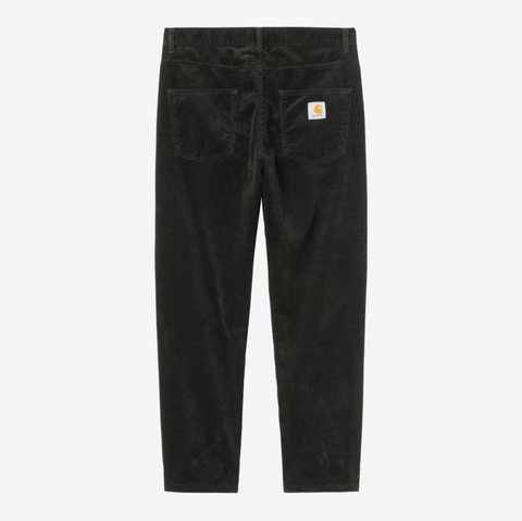 5 poches velours Carhartt WIP raven green
