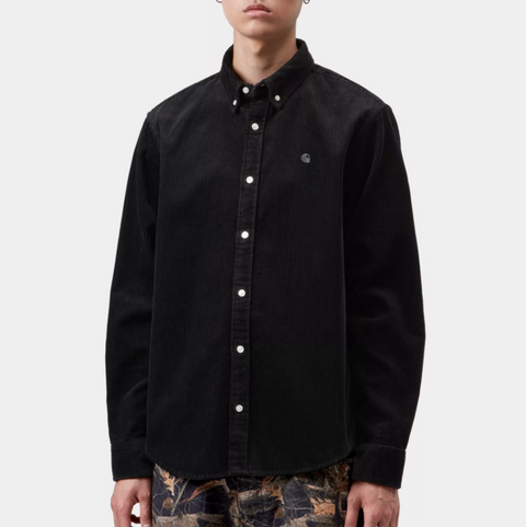 Chemise en velours épais Carhartt WIP navy soot