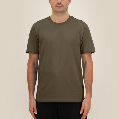 T-shirt manches courtes kaki