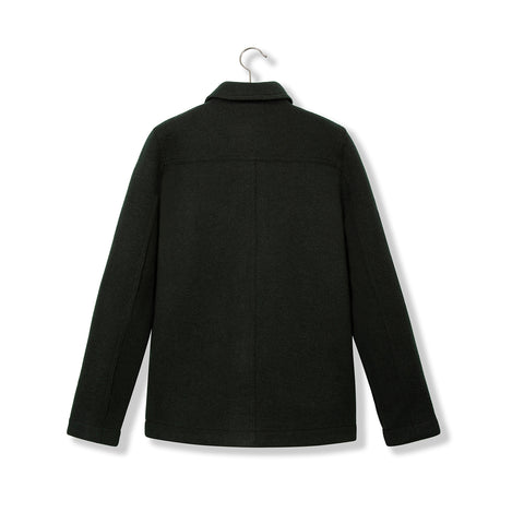 Veste de peintre Lafaurie en laine vert sequoia