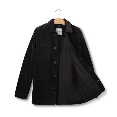 Veste de peintre Lafaurie en velours marine