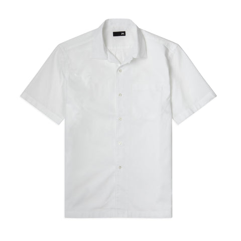 Chemise manches courtes en coton nid d'abeille