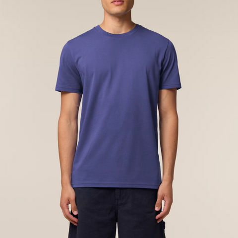 tee shirt léger en coton bio violet