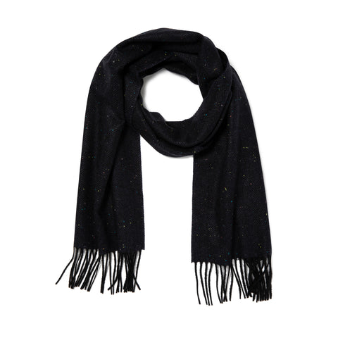 Écharpe à chevrons navy