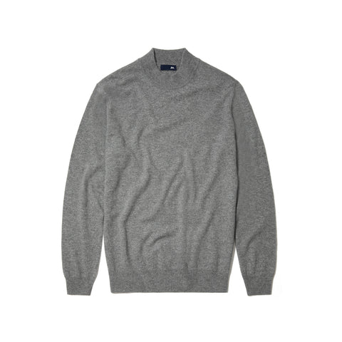 Pull col cheminée gris piombo