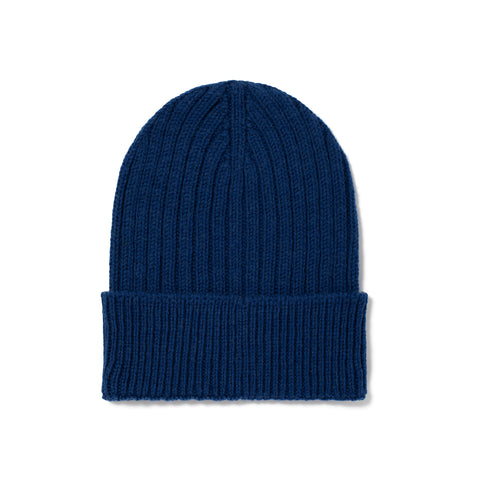 Bonnet à côtes en laine