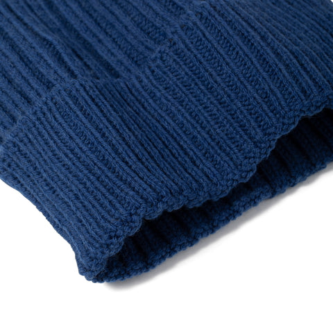 Bonnet à côtes en laine