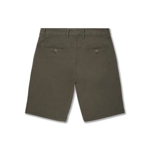 Bermuda en coton kaki