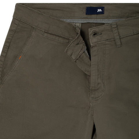 Bermuda en coton kaki