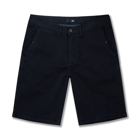 Bermuda en coton marine