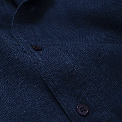 Chemise Lafaurie en lin indigo