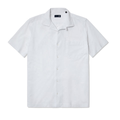 chemise en maille piqué blanc