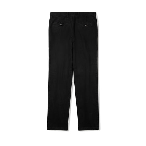 Chino Jo. en coton élasthane noir
