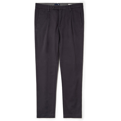 Pantalon à pinces bleu foncé