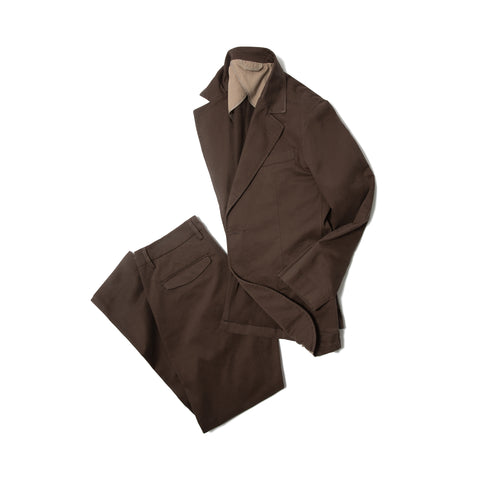 Pantalon à pinces truffe