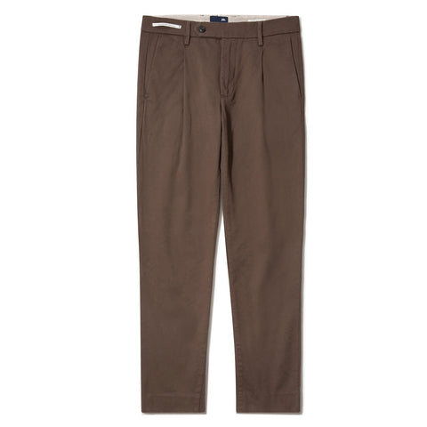 Pantalon à pinces truffe