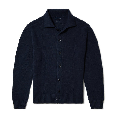 Cardigan épais marine