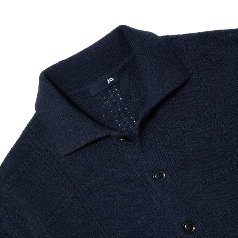 Cardigan épais marine