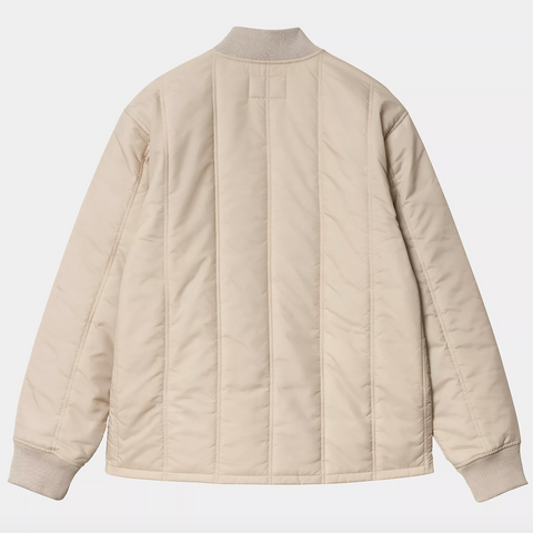 Blouson léger en nylon matelassé fleur de sel