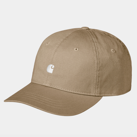 Casquette en twill de coton Carhartt Wip leather
