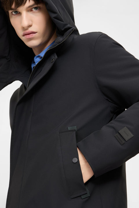 Parka courte Elvine imperméable dark navy