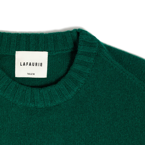 Pull en laine d'esprit lambswool vert