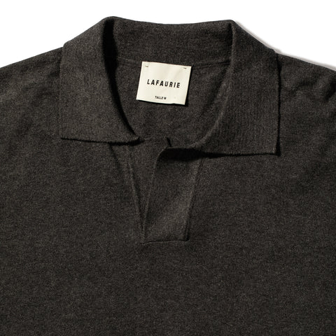 Pull en coton gris graphite