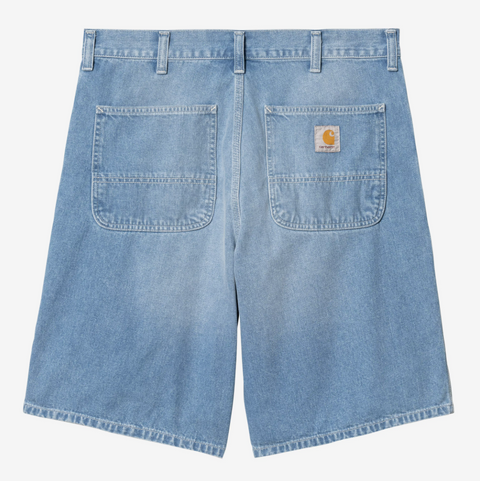 Short en denim bleu clair