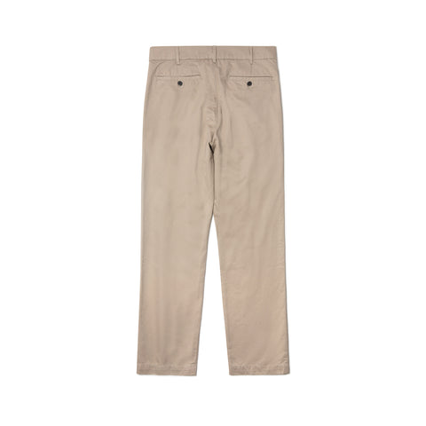 Chino en coton coupe droite beige