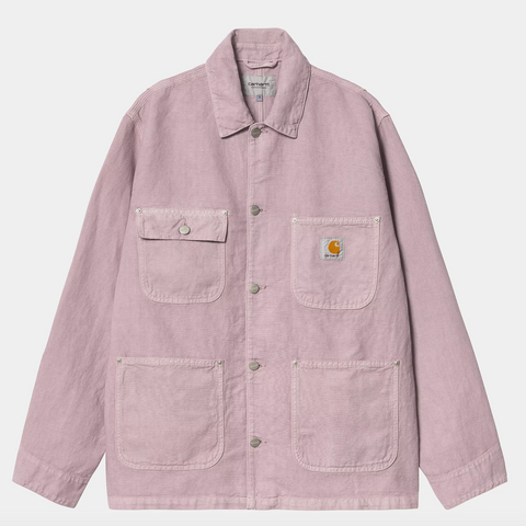 Veste de travail coupe loose dusky pink