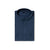 Chemise poches plaquées en voile de coton navy