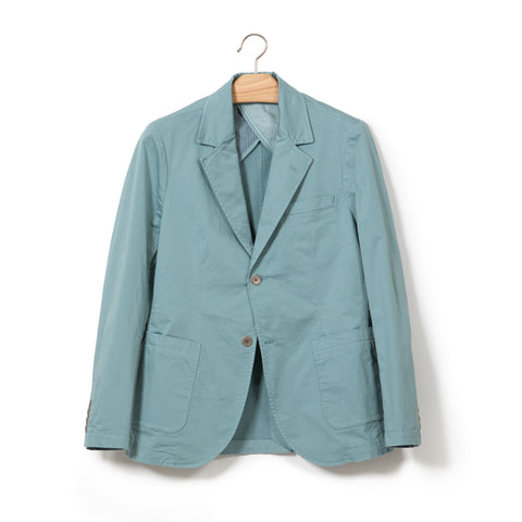 Veste en coton lavé ardoise