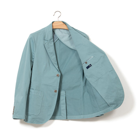Veste en coton lavé ardoise